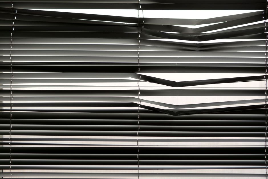 Elegant fabric roller shades filtering natural light
